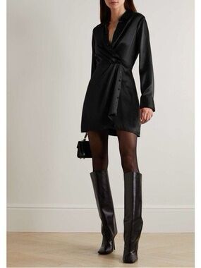 Reformation Alaine 100% Silk Dress